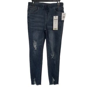YMI Junior High-Rise Denim Ankle Jogger Size Medium
